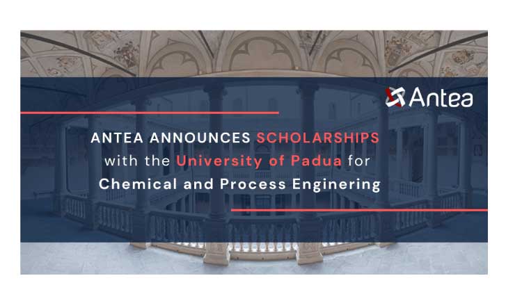 Antea scholarships for Chemical and Process Engineering