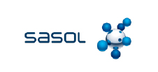 An image of the Sasol logo, representing them as a customer of Antea asset integrity management solutions.