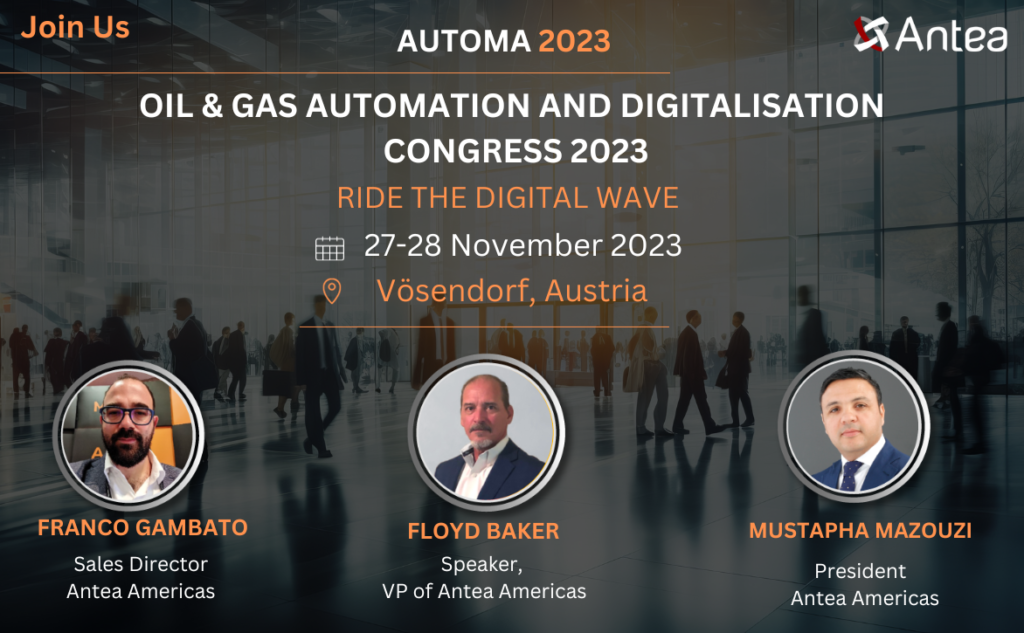 Join Antea at AUTOMA 2023 Oil & Gas Automation and Digitalisation Congress