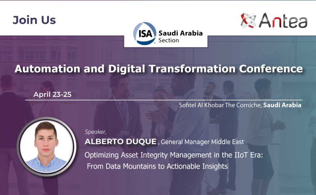 Join Antea at the Automation and Digital Transformation Conference in Saudi Arabia