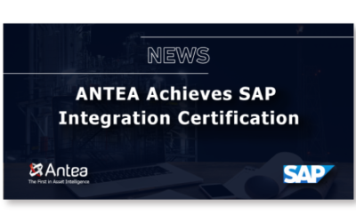 Antea Asset Integrity Management Platform Achieves SAP Integration Certification
